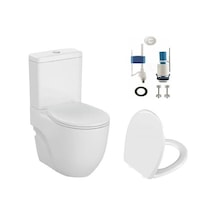 Norm 501 Duvara Sıfır Klozet + Norm Yavaş Kapak + VitrA İç Takım Set