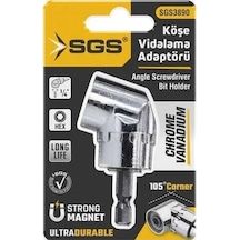 Sgs 3890 Köşe Vidalama Adaptörü Kısa
