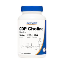 Nutricost Cdp Choline Citicoline 300mg, 120 Vegetarian Caps...