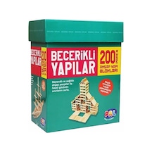 Becerikli Yapılar 200lük Ahşap Yapı Blokları