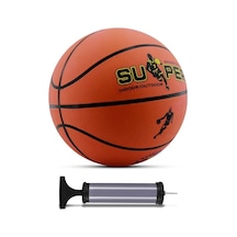 Turuncu Basketbol Topu 5 Numara Pompa Hediyeli İç Dış Mekan