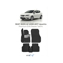 OtoCraft Seat Ibiza 6j 2008-2017 Araca Özel 3d Havuzlu Eva Paspas Tam Set 5 Parça
