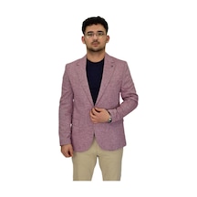Erkek Bordo Tek Spor Ceket Çift Yırtmaçlı Bgl-st04464 Bordo