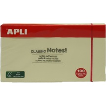 Apli Yapışkanlı Not Kağıdı Classic 100 Yp 125x75 10976