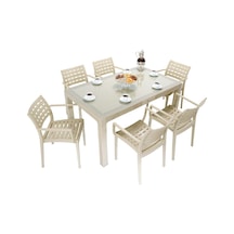 Mandella Wood 90x150 Cafe Koltuk Camlı Masa Takımı Çölbeji Diğer