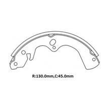 Mazda B2200 Pick Up 90/97 Arka Fren Pabucu 130x45 Fmk