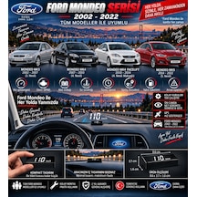 Ford Mondeo 2002-2022 Modeller İçin Head Up Display Hayalet Gösterge Ekranı Ön Cam Hız Göstergesi