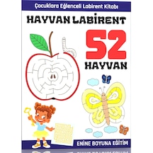 Hayvan Labirent Kitabı 52 Süper Hayvan