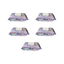 Sleepy Extra Doğal Lavanta Özlü Islak Yüzey Temizlik Havlusu - 100'lü 5 Paket