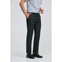 D's Damat Ds Damat Regular Fit Siyah Düz Travel Kumaş Pantolon 5he03ob35320m 001