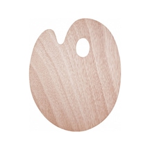 Brons Ahşap Resim Paleti Br-380