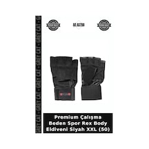 Premium Çalışma Beden Spor Rex Body Eldiveni Siyah Xxl 50 Dİğer