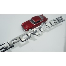 Kia Sportage 2011 2016 Modeller Bagaj Krom Abs 3M 3D Yazı Logo Am