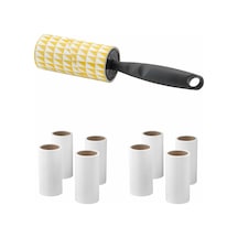 Ikea Bästıs 9'lu Tüy Toplama Rulosu Seti 22 Cm Koyu Gri