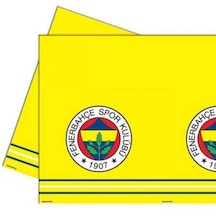 Fenerbahçe Doğum Günü Masa Örtüsü 120x180 Cm Plastik Parti Masa Örtüsü Taraftar Konsept Süsleri