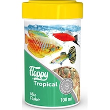 Floppy Tropical Mix Flake Balık Yemi 100 Ml