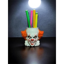 Pennywise Palyaço 3d Baskı Figür Dekoratif & Eğlenceli Masa Üstü Organizer