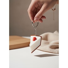 Cheesecake Figürlü Anahtarlık