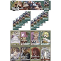 10 Paket One Piece Card Game Op08 Two Legends Bandai Booster Pack Japonca 60 Kart