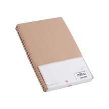 Basic Düz Pamuk Çarşaf, Camel, Tek Kişilik 0