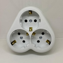 Elbi Delta Golyad 3'lü Fiş Priz