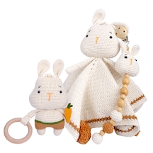 Amigurumi Tavşan Çakıl Set - Anatoya