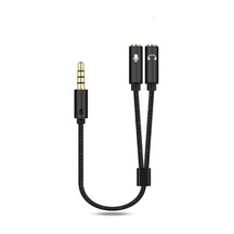 Cafele Kin Ps4-Xbox-Pc Oyuncu 3.5Mm Kulaklık Mikrofon Çevirici