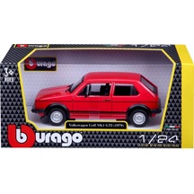 21089 1:24 Burago Volswagen Golf Mk1 Gtı