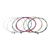 Orphee Tx620-C Renkli 10-47 Akustik Gitar Tel Seti-Pena
