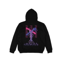 Tarzsokak Forbidden Siyah Oversize Unisex Kapüşonlu Sweatshirt Hoodie