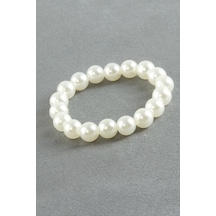 10 Mm İnci Bileklik - Beyaz N162