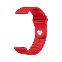 Huawei Watch Gt5 Gt4 Gt2e Gt2 Gt3 Gt3 Pro Honor Watch Uyumlu Silikon Loop Kordon Kırmızı