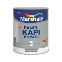 Marshall Solvent Bazlı Panel Kapı Boyası Beyaz 2,5l