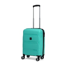 Lucas Polipropilen Kırılmaz Valiz, Kabin Boy Su Yeşili