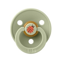 Bibs Studio Colour Ladybug Emzik-sage 0-6 Ay