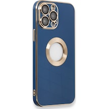 Apple iPhone Uyumlu - 14 Pro Max Kılıf Store Silikon - Mavi