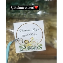 Dualalarla Büyü Yazılı Çikolata Etiketi Safarili 3,5x3,5 Cm 70 Adet Kişiye Özel - Arletikettasarım Beyaz Dualalarla Büyü Yazılı Çikolata Etiketi Safarili 3,5x3,5 Cm 70 Adet Kişiye Özel - Arletikettasarım Beyaz