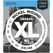 D'addario Exl148 Xl Nickel Wound Elektro Gitar Tel Seti - 12-60 E