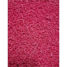 Karmat Kıvırcık Paspas, Karmaşık Paspas, Pvc Paspas, 100cm. 100cm. Kırmızı-100 X 100 Çok Renkli