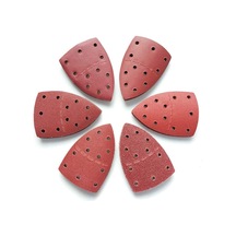 40 Pcs Bond Aşındırıcı Zımparalama Tabakaları Fare Zımpara Kağıdı Kancası Ve Döngü, Çeşitli 8 Kum, Fit Bosch Psm 100a Detay Palm Zımpara Karışık Kum