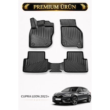 Cupra Leon 2023+ Tsi İle Uyumlu 3d Oto Paspas Premium