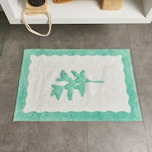 Soft Granny Summer Tufting Banyo Paspası - Beyaz - 60x90 Cm Çok Renkli