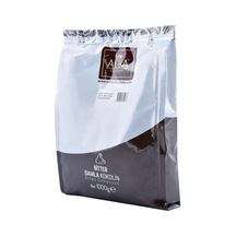 Alba Bitter Damla Çikolata 1 Kg 6'li Paket