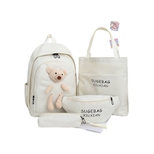 Minik Ayı Okul Çantası Ortaokul Ve Lise Öğrenci Sırt Çantası-beya