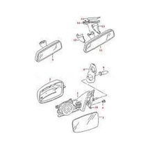 SPJ E-787 Dış Dikiz Aynası Toledo Leon Elektrikli Ayna 99/03 Büyük Tip Sol