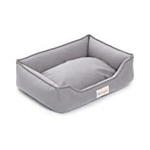 Pet Leo Gri Kedi Ve Köpek Yatağı Xs 45x55cm Açık Bej