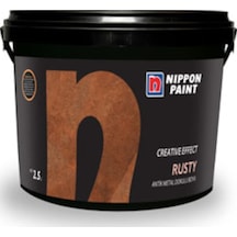 Nippon Rusty Düz Antik Metal Görünümlü Boya 2.5 Lt