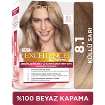 L'Oréal Paris L'Oréal Paris Excellence Creme Saç Boyası 8.1 Koyu Sarı Küllü 8.1 Koyu Küllü Sarı