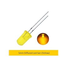 5mm Led Sarı Diyot Diffused 1 Adet