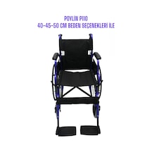 Poylin P110 Manuel Tekerlekli Sandalye 50 CM